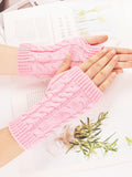 Warme Gestrickte Handschuhe für Winter
