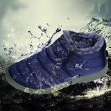Damen Schneestiefel aus Pelz