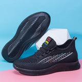 Flyknit Stoff Perforiert Schnürsneakers
