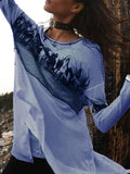 Sweatshirts mit Cew Ausschnitt  Print