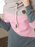 Patchwork Lässige Sweatshirts