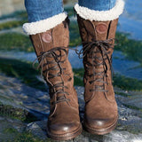 Kunstleder Party & Abend Stiefelette mit Reißverschluss für Winter