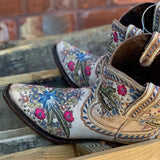 Wie die Abbildung zeigt Blumenstickerei Täglich Winter Stiefelette