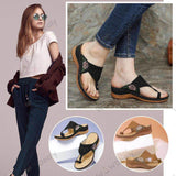 Stickerei Orthopädische bequeme Flip Flop Sandalen