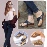 Stickerei Orthopädische bequeme Flip Flop Sandalen
