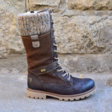 Flache Stiefelette für Alle Jahreszeiten