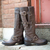 Täglicher Flacher Stiefel für Alle Jahreszeiten