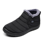 Damen Schneestiefel aus Pelz