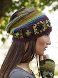 Lässige Gestrickte Hüte mit Farbblock