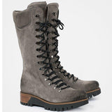 Reißverschluss Date Stiefelette aus Kunstleder