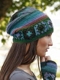 Lässige Gestrickte Hüte mit Farbblock