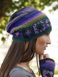 Lässige Gestrickte Hüte mit Farbblock