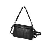 Elegant Reißverschluss Schultertaschen