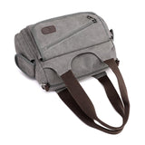Canvas Crossbodytaschen Schwarz Blau Grau