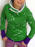 Stehkragen Große Größen Sweatshirt