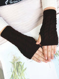 Warme Gestrickte Handschuhe für Winter