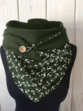 Lässiger Gestrickter Schal mit Anker Muster