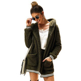 Casual Plüsch Hoodie