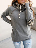 Lässiger Langarm Hoodie