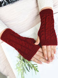 Warme Gestrickte Handschuhe für Winter