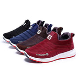 Tägliche Flache Sneakers mit Nahtverarbeitung