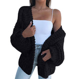 lässiger Pullover Mantel