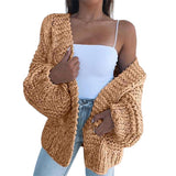 lässiger Pullover Mantel
