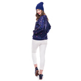 Weihnachten Print Lässiges Sweatshirt