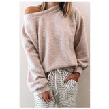 Lässiger Langarmpullover