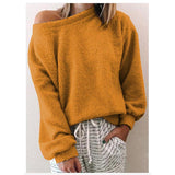 Lässiger Langarmpullover
