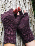 Unifarben Einfache Gestrickte Handschuhe