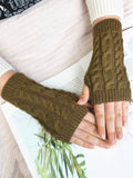 Warme Gestrickte Handschuhe für Winter