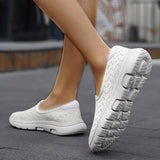 Perforiert Rutschfest Slip on Sneakers