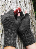Unifarben Einfache Gestrickte Handschuhe