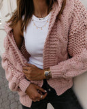Reine Farbe pullover Mantel