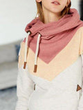 Pink Normal Langarm Sweatshirt