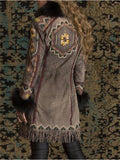 Retro LANGE ÄRMEL TASSEL COAT