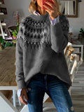 Halsband lose Pullover