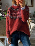 Halsband lose Pullover