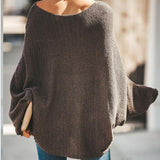 Lässiger Langarm Pullover