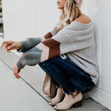 Beliebtes V-Neck Pullover Groß-Cross Border Sweater