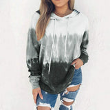 Lässiger Langarm Hoodie