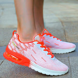 Flyknit Farbe Block Luftkissen Sneaker