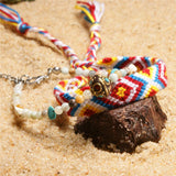 Boho Perle Steine Strand Fußkette Knöchelkette