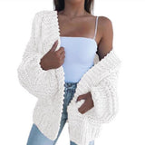 lässiger Pullover Mantel