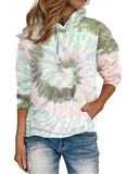 Lockerer Batik-Hoodie