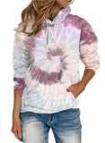 Lockerer Batik-Hoodie