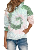 Lockerer Batik-Hoodie