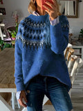 Halsband lose Pullover