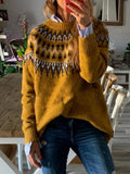 Halsband lose Pullover